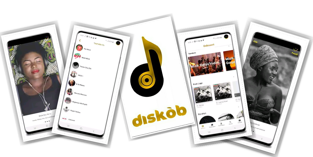 Diskòb, la plateforme de streaming musical totalement haïtienne, désormais disponible sur Playstore