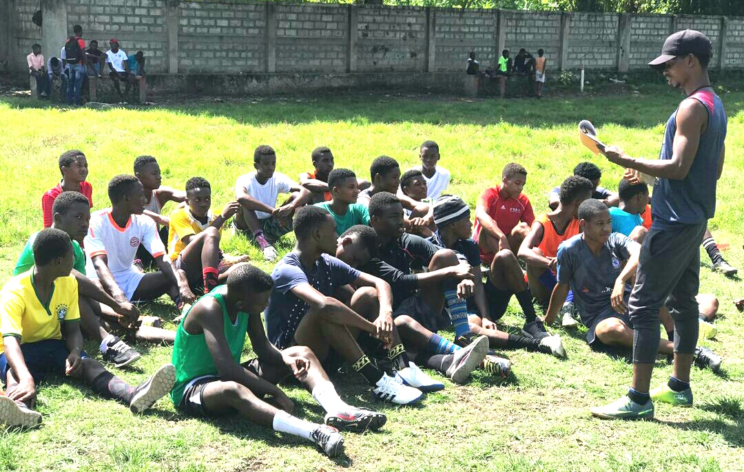 Fortifiant École de Football, une première à Lascahobas