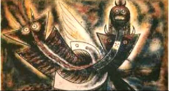 Universalisation du vodou en peinture ։ rapprochement Basquiat-Lam