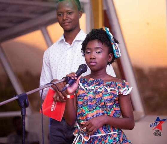 Guerla Chéry, 12 ans, lauréate du Concours national Haïti Jeunes Talents