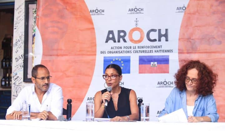 Haïti / Culture :  Lancement officiel de la deuxième édition du programme AROCH par la fondation Haïti Jazz et l’association Caracoli