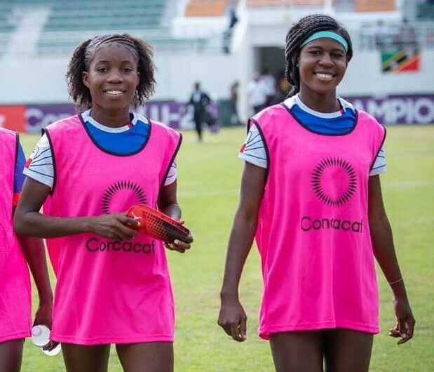 Haïti/ Football Féminin : Tabitha Joseph et Bethina Petit Frère en stage à Bordeaux en France
