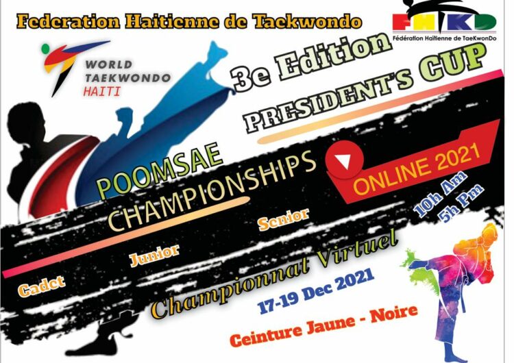 Taekwondo : Les inscriptions pour la 3e édition du President’s Cup sont lancées