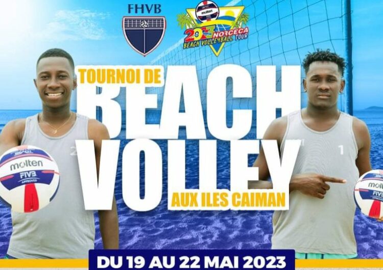 La sélection haïtienne de beach-volley termine 16e au tournoi international de Norceca, aux Îles Caïmans